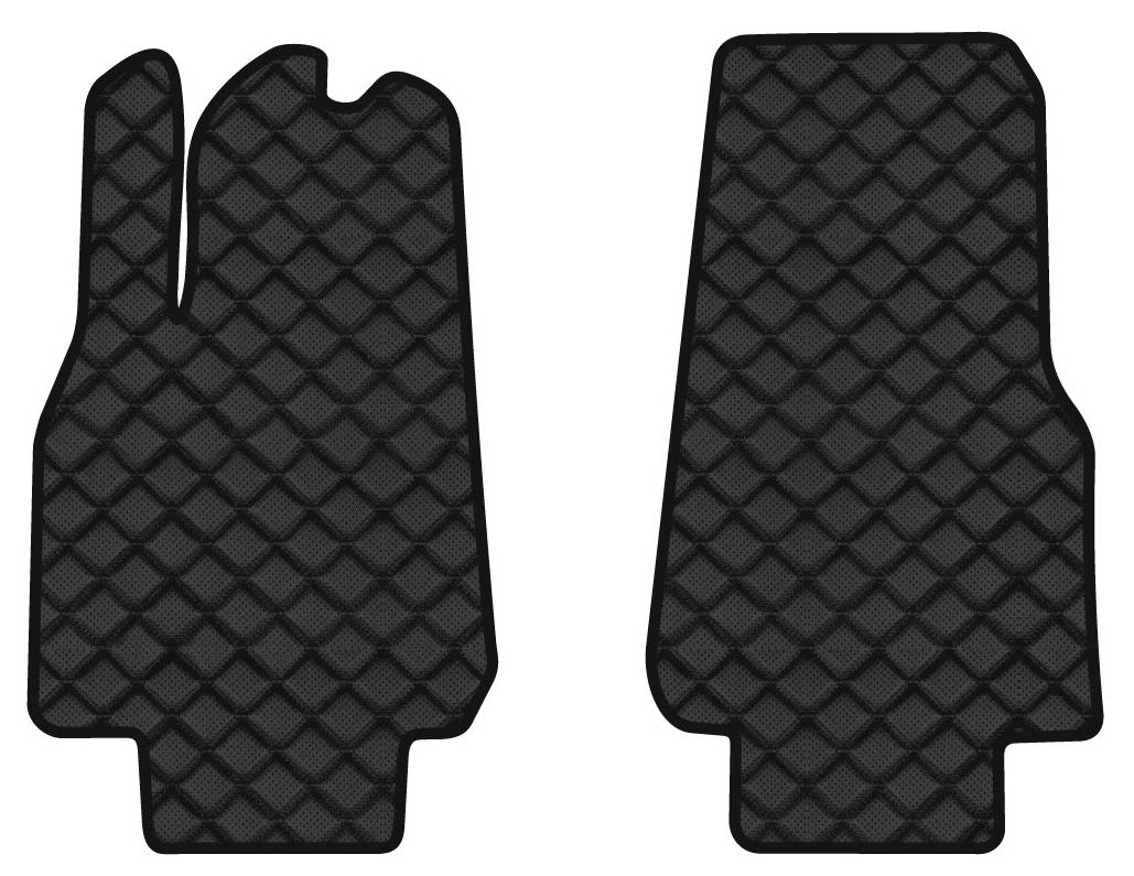 Коврики из экокожи в салон авто передние EVAtech ECO для Model Y 7 seats Restyling Tesla 2021 1 поколение SUV USA TA14185A2BBB - Фото 1