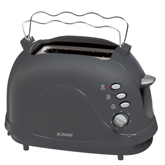 Тостер Bomann TA 246 CB Grey - Фото 1
