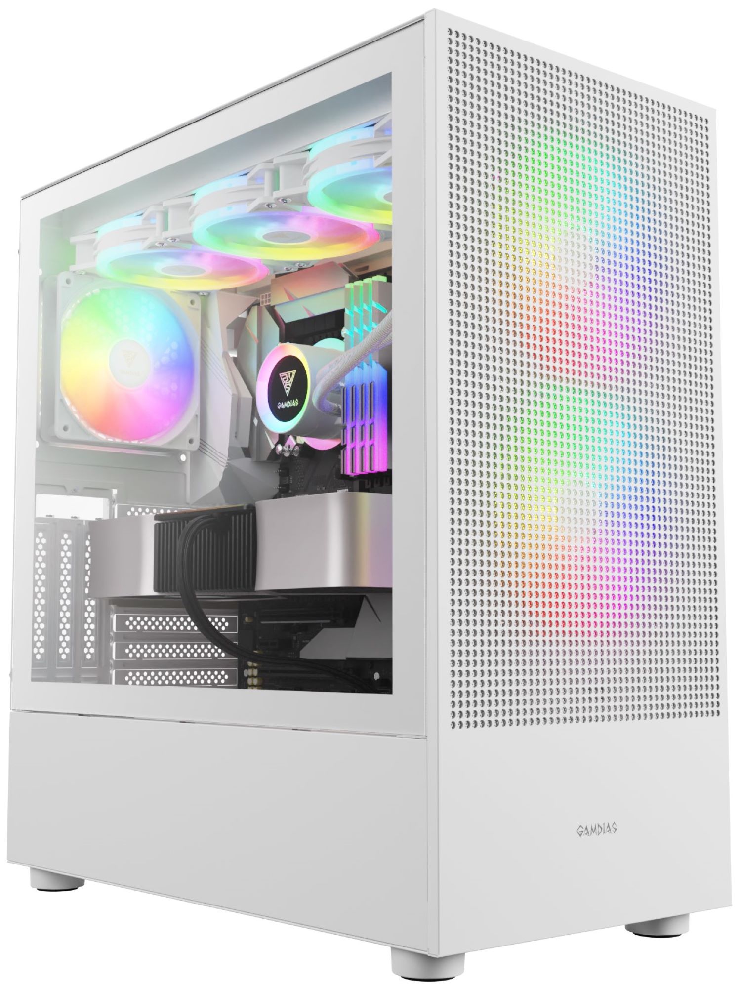 Корпус Gamdias TALOS M3 MESH WH Mid-Tower (4711514500905) - Фото 1