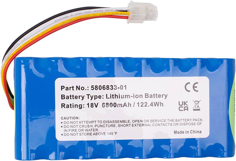 Аккумулятор для электроинструментов PowerPlant Husqvarna 5806833-01 18V 6.8Ah Li-ion (TB922079) - Фото 1