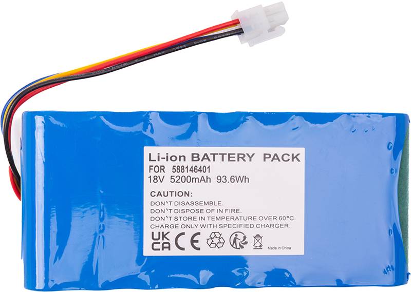 Аккумулятор для электроинструментов PowerPlant Husqvarna 588146401 18V 5.2Ah Li-ion (TB922093) - Фото 1