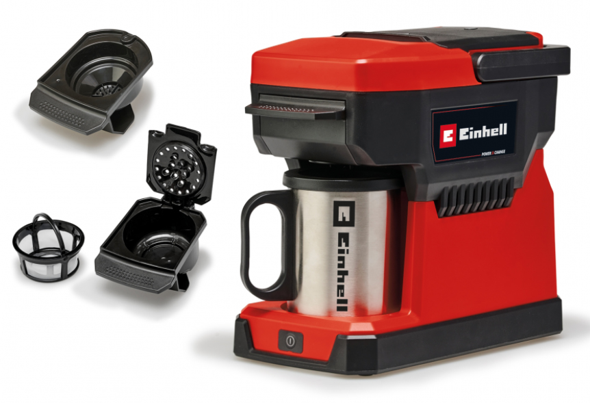 Кофеварка капсульная Einhell TE-CF 18 Li - Solo PXC 18В 240 мл (4609990) - Фото 1