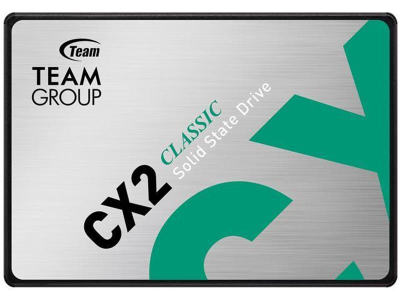 SSD-накопитель внутренний Team CX2 256GB 2.5" SATAIII 3D TLC (T253X6256G0C101) - Фото 1