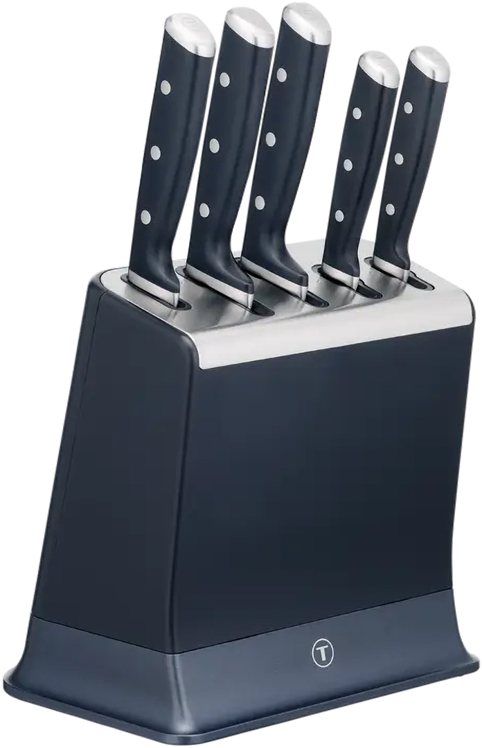 Купить Набор ножей Tefal K297S744 EverSharp Pro 6 предметов + блок-точилка - Фото 1 Набор ножей Tefal K297S744 EverSharp Pro 6 предметов + блок-точилка - Фото 1
