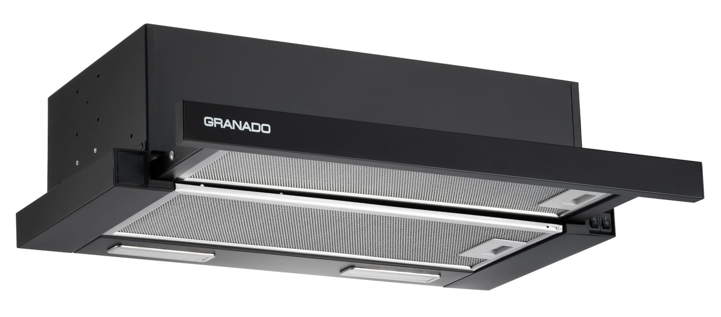 Вытяжка встраиваемая GRANADO Telde 602-450 Black - Фото 1