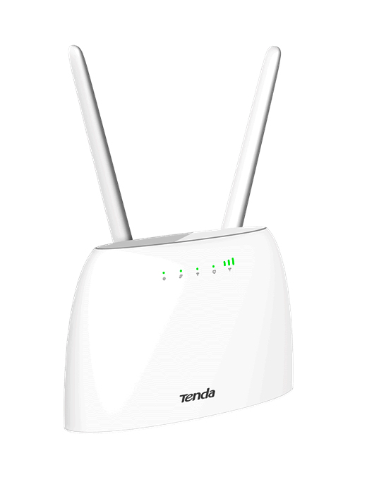 Маршрутизатор интернет WiFi4+4G Tenda 4G06 - Фото 1