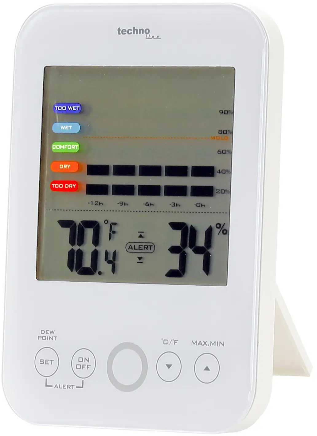 Термогигрометр Technoline WS9422 White - Фото 1