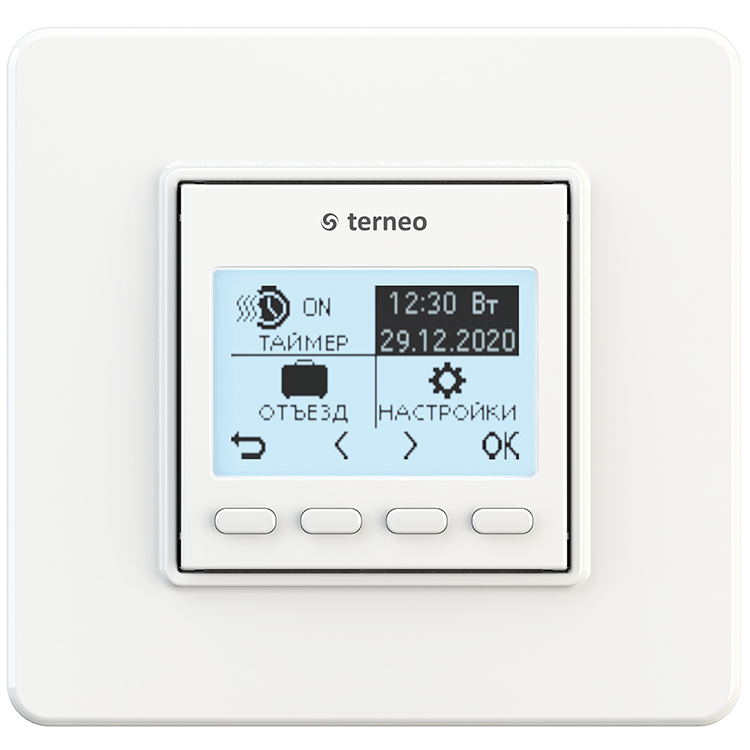 Терморегулятор Terneo PRO White - Фото 1