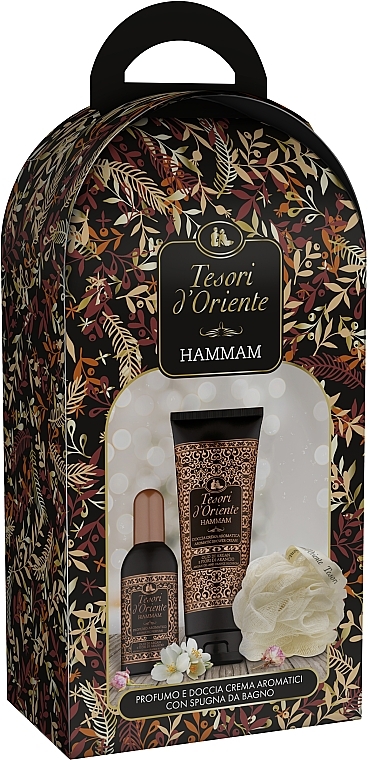 Купити Подарунковий набір для догляду за тілом Tesori d'Oriente ХАММАМ (8008970582214) - Фото 1 Подарунковий набір для догляду за тілом Tesori d'Oriente ХАММАМ (8008970582214) - Фото 1