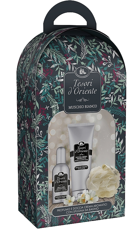 Купити Подарунковий набір для догляду за тілом Tesori d'Oriente БІЛИЙ МУСКУС (8089700582216) - Фото 1 Подарунковий набір для догляду за тілом Tesori d'Oriente БІЛИЙ МУСКУС (8089700582216) - Фото 1