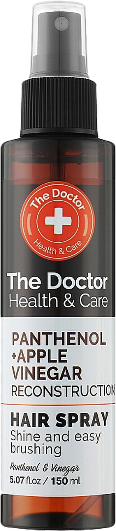 Спрей для волосся The Doctor Health&Care 150 мл Panthenol&Apple Vinegar (8588006042870) - Фото 1