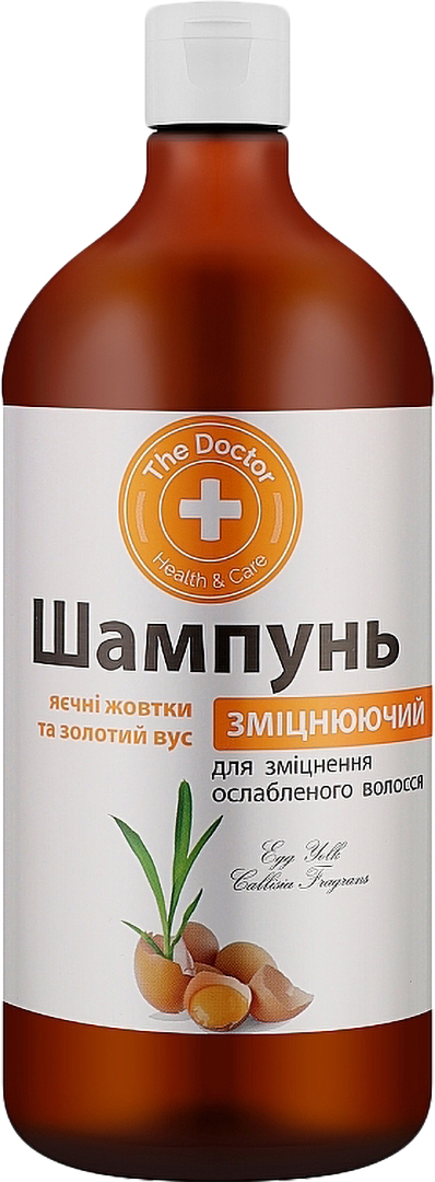 Шампунь женский The Doctor Health&Care яичные желтки/золотой ус 1 л (4823015929823) - Фото 1