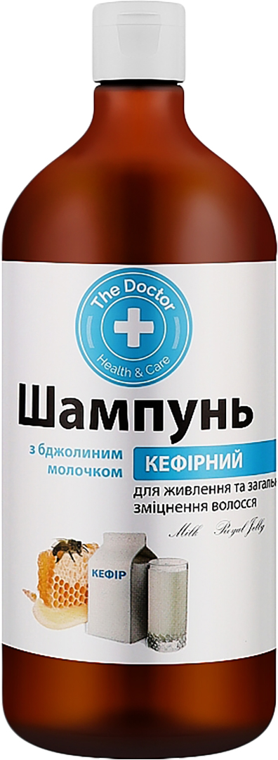 Шампунь женский The Doctor Health&Care кефирный с пчелиным молочком 1 л (4823015929847) - Фото 1