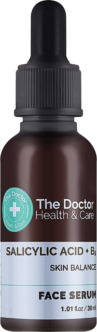 Купити Сироватка для обличчя The Doctor Health&Care 30 мл SALICYLIC ACID+B5 (5901845509398) - Фото 1 Сироватка для обличчя The Doctor Health&Care 30 мл SALICYLIC ACID+B5 (5901845509398) - Фото 1