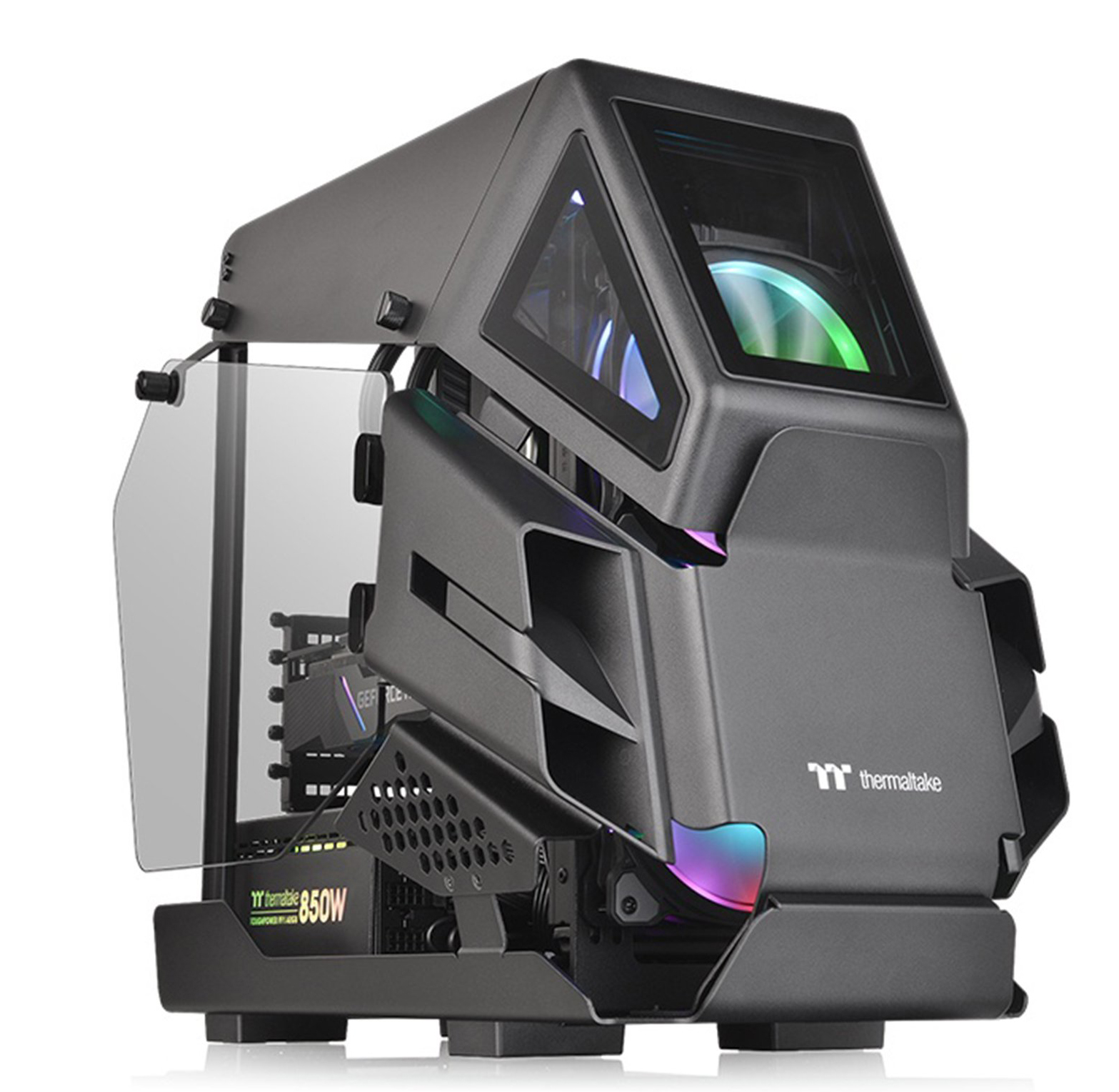 Корпус Thermaltake AH T200 Black (CA-1R4-00S1WN-00) без БП - Фото 1