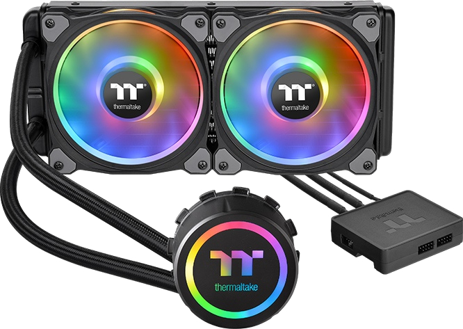 Водяная система охлаждения Thermaltake Floe DX RGB 240 TT Premium Edition (CL-W255-PL12SW-A) - Фото 1