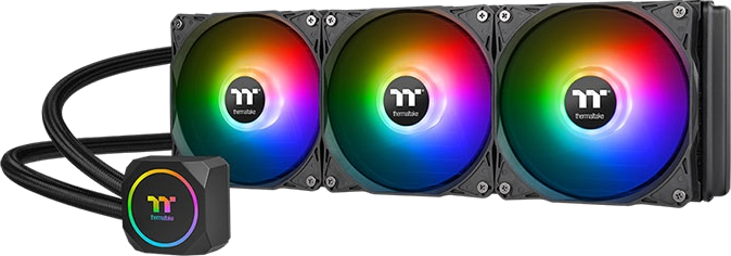 Водяная система охлаждения Thermaltake TH360 ARGB Sync AIO Liquid Cooler (CL-W300-PL12SW-A) - Фото 1