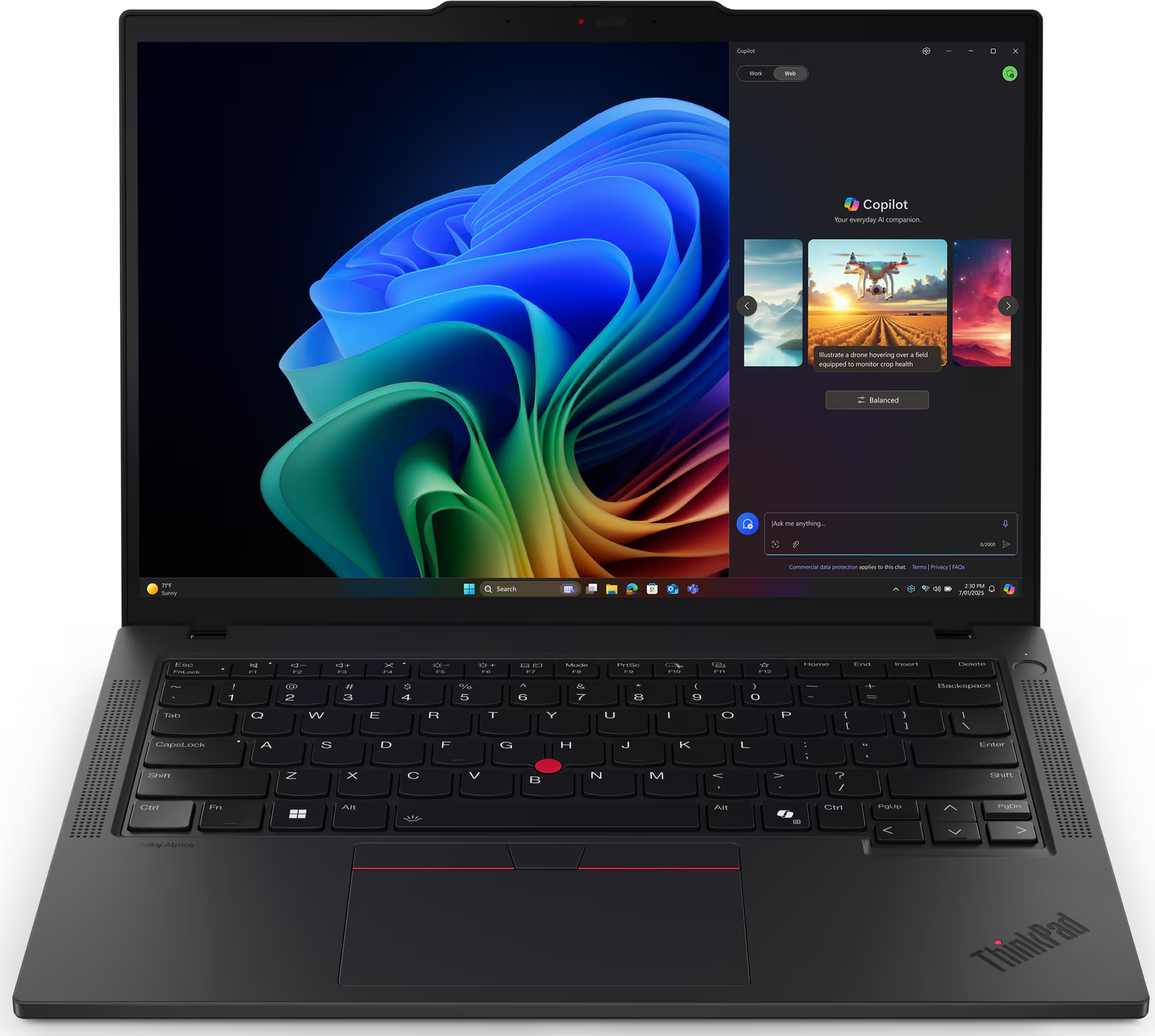 Ноутбук Lenovo ThinkPad T14 G6 (21QDS0GP00) Black - Фото 1