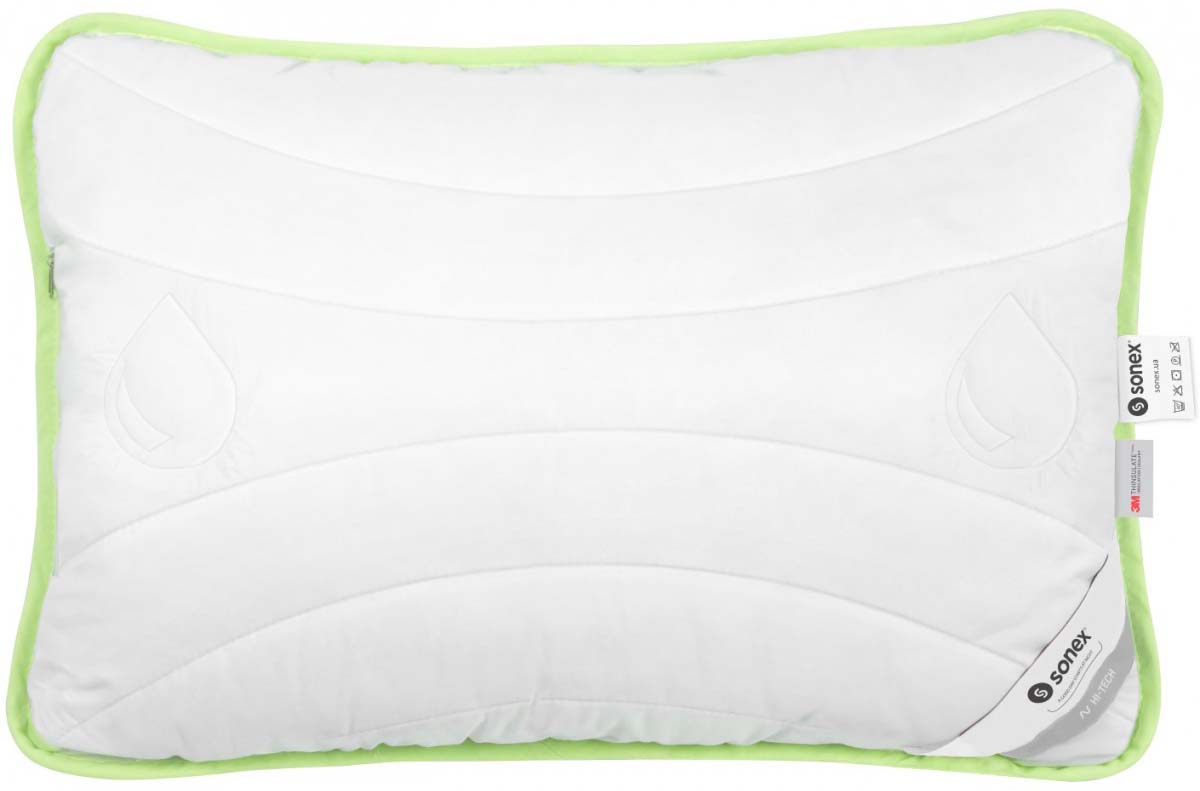 Подушка стандартна Sonex Aloe Vera 3М Thinsulate AirFill 50х70 см (SO102041) - Фото 1