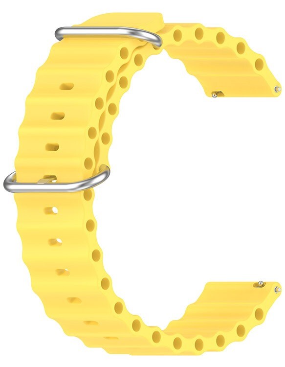 Купити Ремінець для смарт-годинника BeCover Wave Style (20mm) for Huawei Watch GT 3 (42mm) / GT 2 (42mm) / GT 3 Pro (43mm Ceramic) / Watch 2 (Sport) Yello (714197) - Фото 1 Ремінець для смарт-годинника BeCover Wave Style (20mm) for Huawei Watch GT 3 (42mm) / GT 2 (42mm) / GT 3 Pro (43mm Ceramic) / Watch 2 (Sport) Yello (714197) - Фото 1