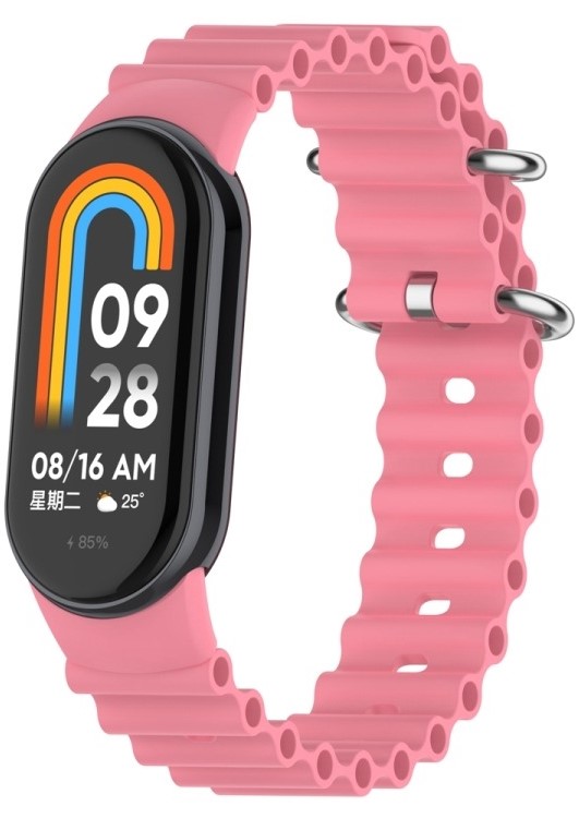 Купити Ремінець для фітнес-браслету BeCover Wave Style for Xiaomi Mi Smart Band 8 / 9 / 10 Dusty Pink (714353) - Фото 1 Ремінець для фітнес-браслету BeCover Wave Style for Xiaomi Mi Smart Band 8 / 9 / 10 Dusty Pink (714353) - Фото 1