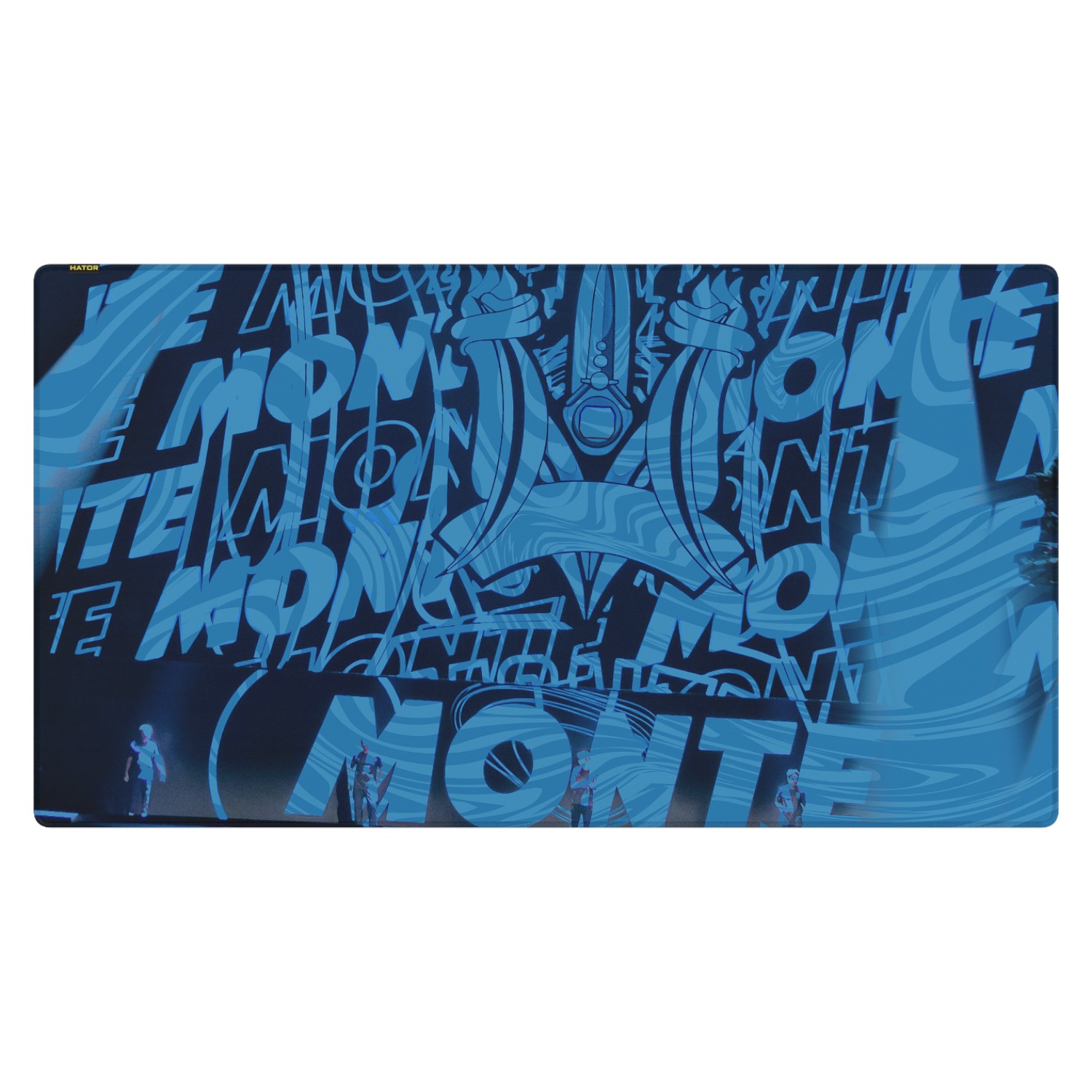 Килимок для миші ігровий Hator Tonn eSport 3XL MONTE edition (HTP044) - Фото 1