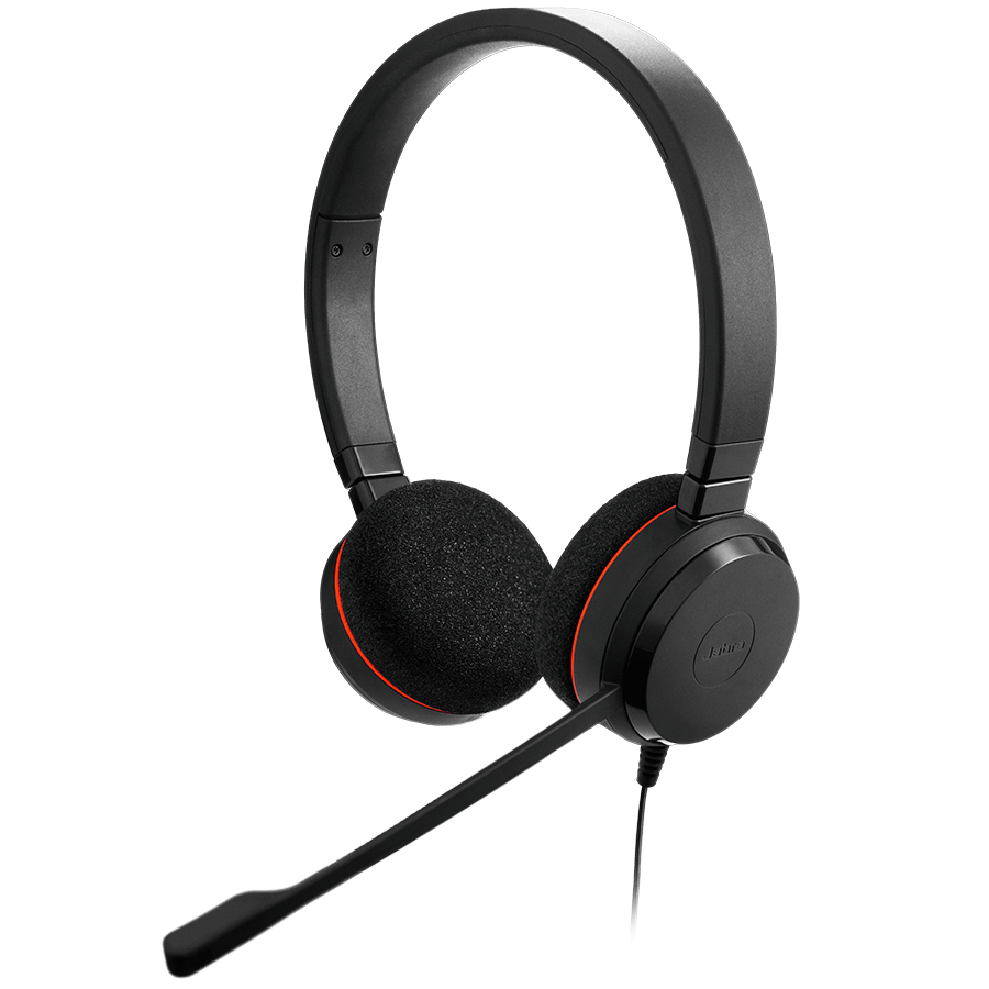 Гарнитура проводная Jabra Evolve 20 MS Stereo (4999-823-189) - Фото 1
