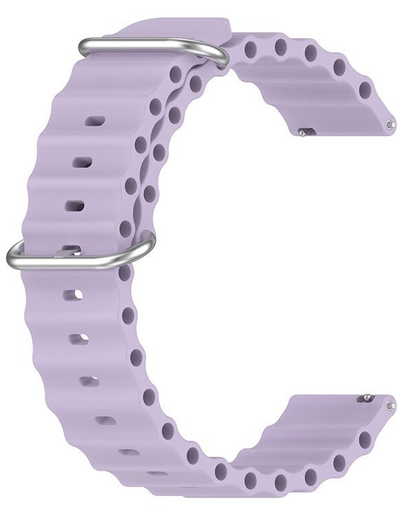 Купити Ремінець для смарт-годинника BeCover Wave Style (22mm) for Xiaomi Watch 2 Pro/S4/S3/S1 Pro/S1/S1 Active Light Purple (714220) - Фото 1 Ремінець для смарт-годинника BeCover Wave Style (22mm) for Xiaomi Watch 2 Pro/S4/S3/S1 Pro/S1/S1 Active Light Purple (714220) - Фото 1