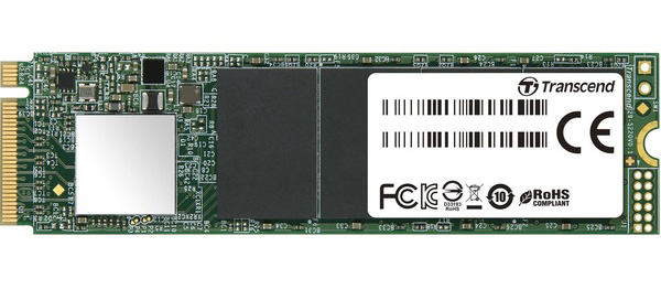 SSD-накопичувач внутрішній Transcend MTE110S 128GB M.2 2280 PCIe 3.0 x4 3D TLC (TS128GMTE110S) - Фото 1