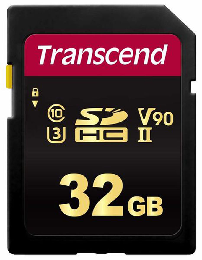 Карта памяти Transcend SDHC 700S 32GB MLC UHS-II U3 C10 V30 (TS32GSDC700S) - Фото 1