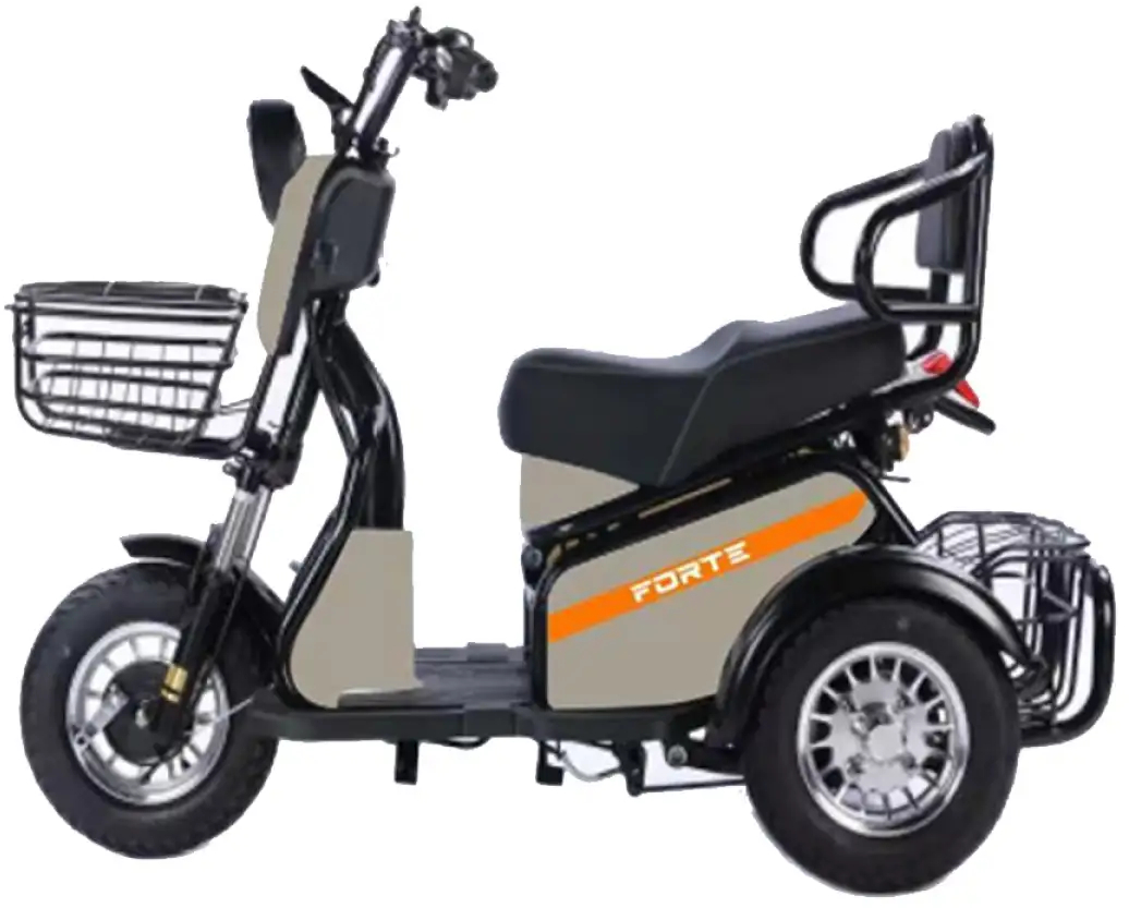 Трицикл Forte S1-WS600 Grey (+Аккумулятор 12V20A/25А 5 шт.) - Фото 1