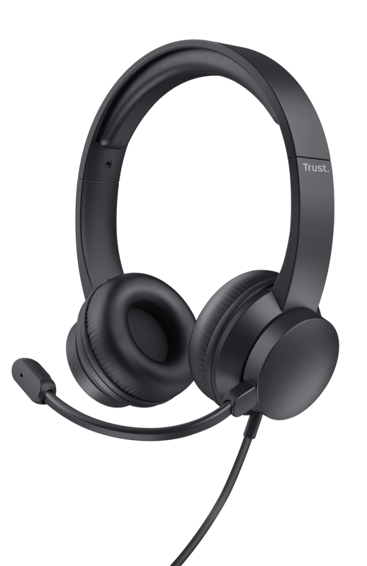 Гарнитура проводная Trust Ayda USB PC headset (25088) - Фото 1