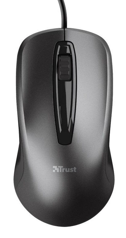 Мышь проводная Trust Carve USB Mouse (23733) - Фото 1