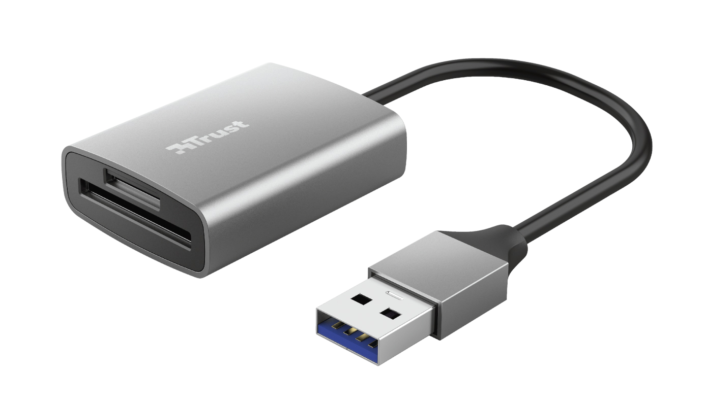 Кардридер Trust Dalyx Fast USB 3.2 Card Reader (24135) - Фото 1