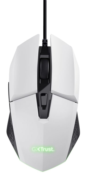 Мышь проводная игровая Trust GXT 109 FELOX RGB White (25066) - Фото 1