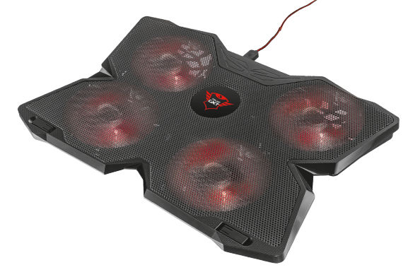 Підставка під ноутбук охолоджуюча Trust GXT 278 Notebook Cooling Stand (20817) - Фото 1