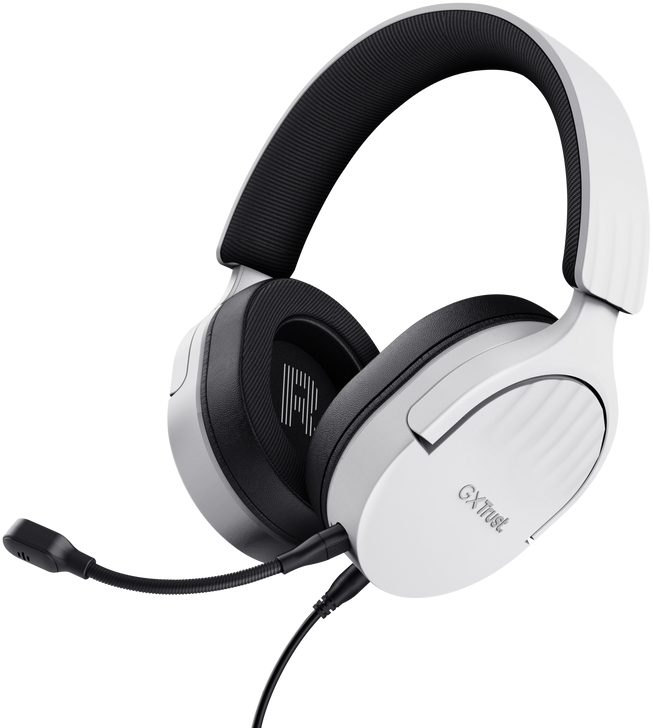 Гарнитура проводная игровая Trust GXT 489 Fayzo White (25210) - Фото 1