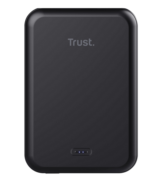 Батарея мобильная Trust Magnetic WL 5000 mAh Black (24877) - Фото 1