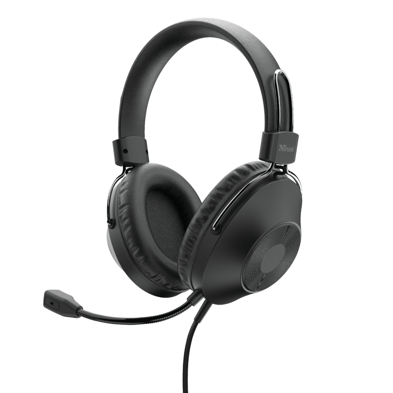 Гарнитура проводная Trust Ozo USB Headset (24132) - Фото 1