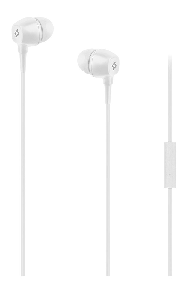 Наушники вкладыши проводные Ttec Pop White (2KMM13B) - Фото 1