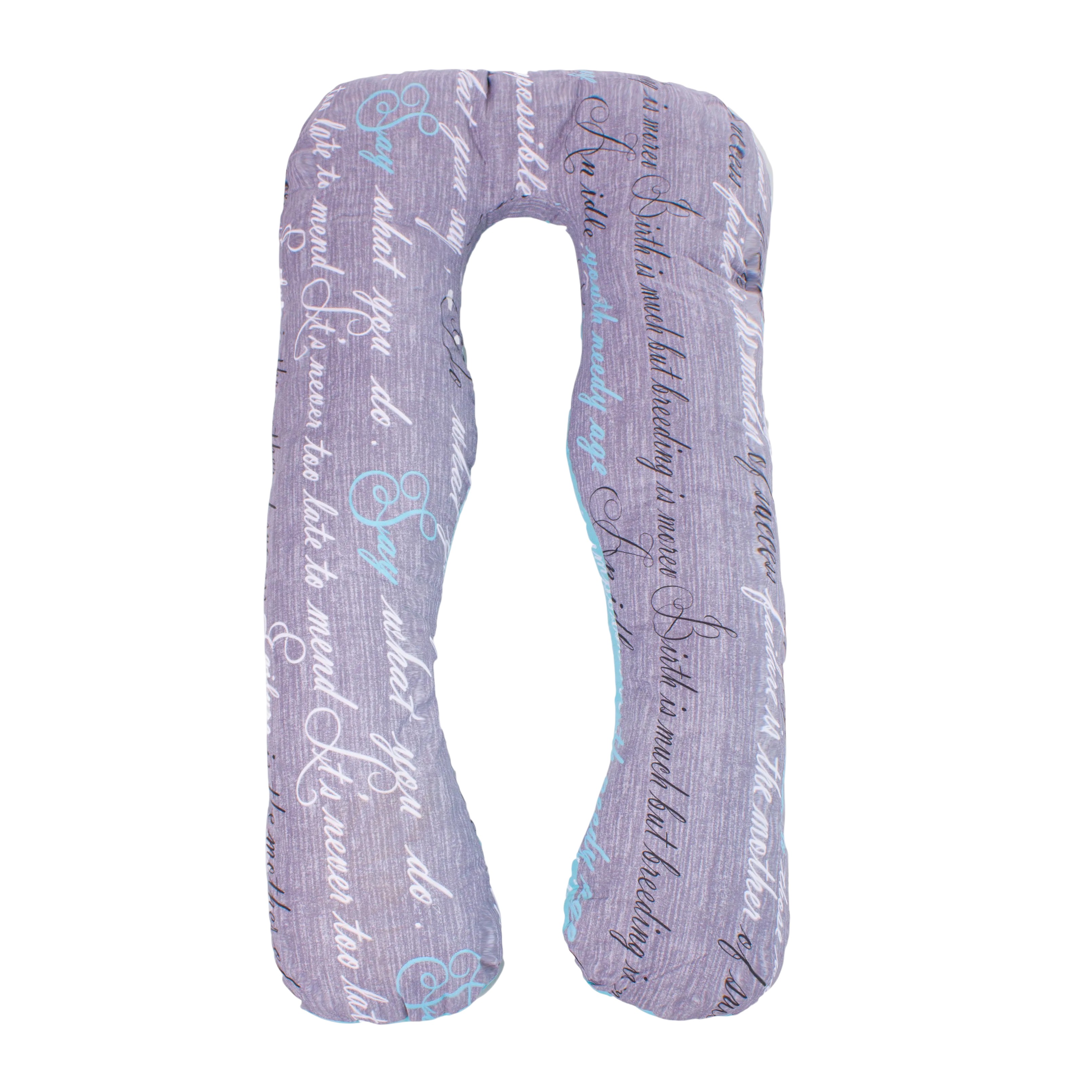 Подушка для майбутніх мам MirSon U-подібна № 8005 Naturale Line Print Tulio (2200006178231) - Фото 1