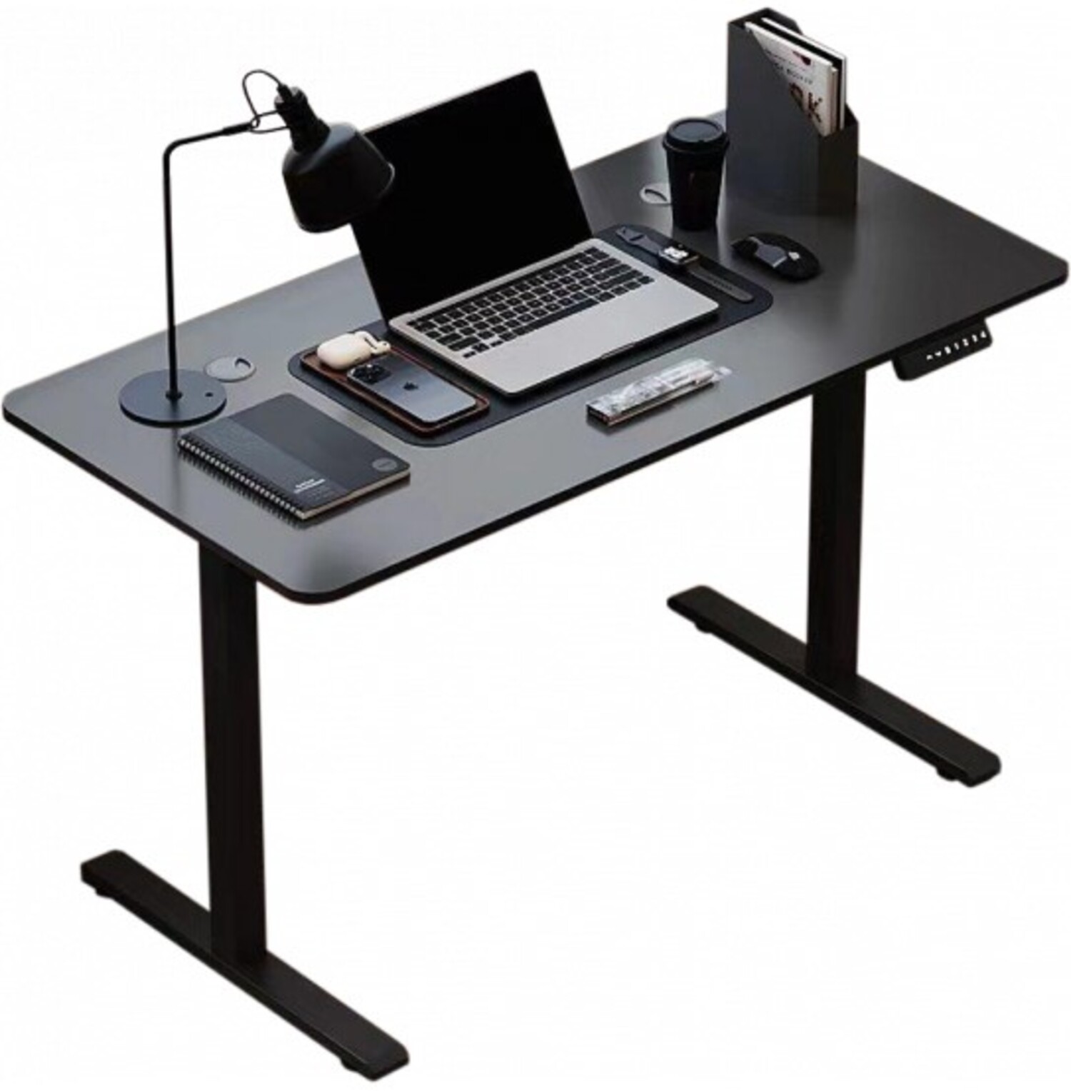 Стіл комп'ютерний GT Racer TY-1219 Black - Фото 1