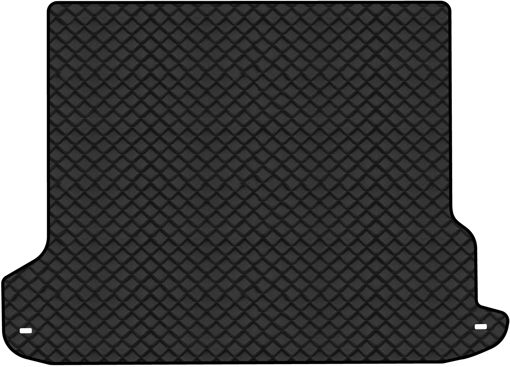 Килимок з екошкіри в багажник авто EVAtech ECO для Land Cruiser Prado (150) 5 seats Restyling Toyota 2013-2023 4 покоління SUV EU TY11532BD1BBB - Фото 1