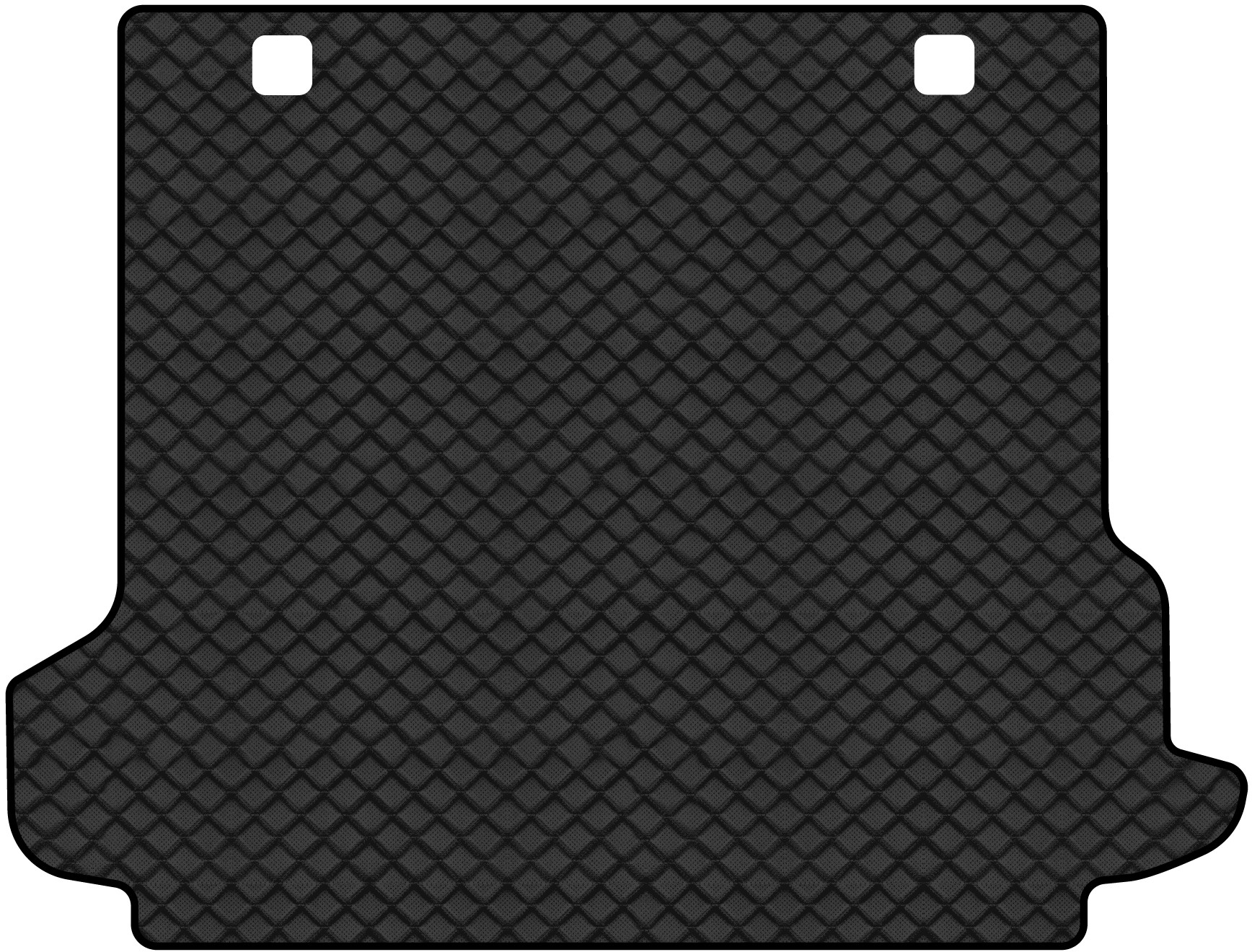 Килимок з екошкіри в багажник авто EVAtech ECO для Land Cruiser Prado (150) 5 seats Restyling Toyota 2013-2023 4 покоління SUV EU TY11532BO1BBB - Фото 1