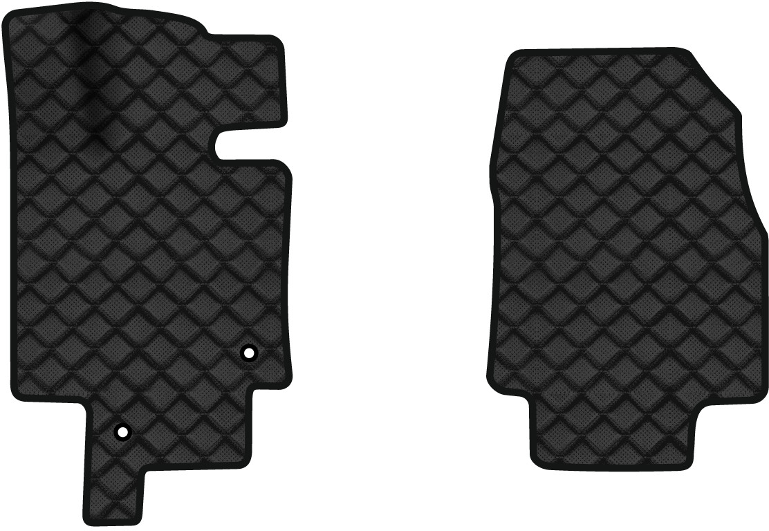 Килимки з екошкіри в салон авто передні EVAtech ECO для Highlander (XU70) Hybrid Toyota 2019 4 покоління SUV USA TY12000AE2TL2BBB - Фото 1