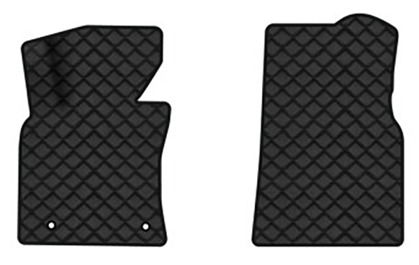 Коврики из экокожи в салон авто передние EVAtech для Camry (XV70) Hybrid Restyling Toyota 2020-2024 8 поколение Sedan EU TY1246AD2TL2BBB - Фото 1