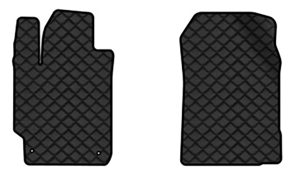 Коврики из экокожи в салон авто передние EVAtech для Camry (XV40) (2.5L) Toyota 2006-2011 6 поколение Sedan EU TY12659A2LA2BBLB - Фото 1