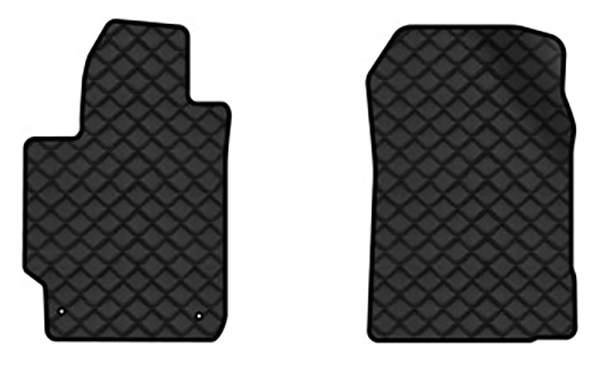 Коврики из экокожи в салон авто передние EVAtech для Camry (XV40) (2.5L) Toyota 2006-2011 6 поколение Sedan EU TY12659AB2LA2BBLB - Фото 1