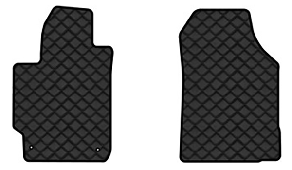 Коврики из экокожи в салон авто передние EVAtech для Camry (XV40) (2.5L) Toyota 2006-2011 6 поколение Sedan EU TY12659AG2LA2BBLB - Фото 1