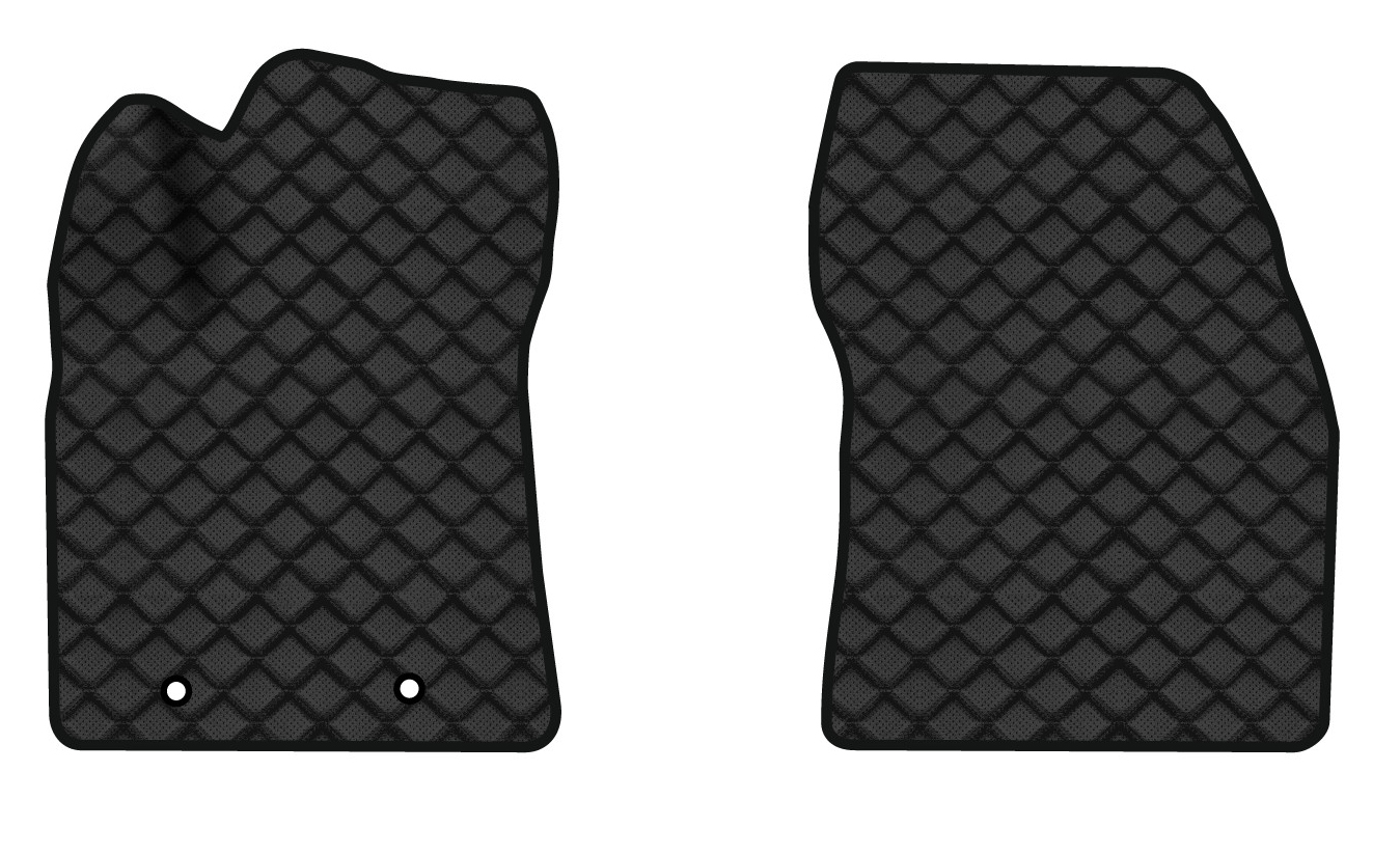 Коврики из экокожи в салон авто передние EVAtech для Avensis (T27) Toyota 2009-2018 3 поколение Combi EU TY1656AE2TL2BBB - Фото 1